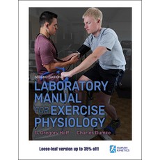 (英文圖書) Laboratory Manual for Exercise Physiology Loose Leaf, Human Kinetics Publishers, 英文, 活頁版