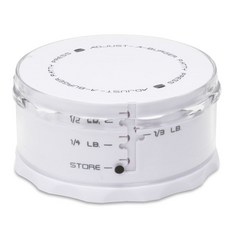 Kitchen-Art 漢堡壓肉器 白色, 1個