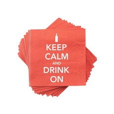 Cakewalk 設計餐巾紙, 1個, 橘子