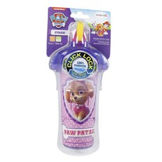 munchkin 印花保溫吸管杯 266.2ml, 1入, 汪汪隊立大功(女孩款)