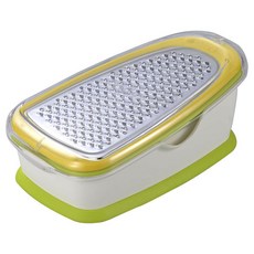 Nonoji 沙拉刨絲盒 DX, 1個, 白色+綠色+黃色