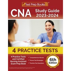 (英文圖書) CNA Study Guide 2023-2024: 4 Practice Tests and Certified Nursing Assistant Exam Prep Book [6... 平裝版, Test Prep Books, 英文