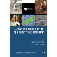 (英文圖書) Active Rheology Control of Cementitious Materials 精裝版, CRC Press, 英文