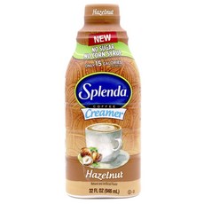 Splenda 無糖咖啡奶精榛子 946ml, 1個, 1個