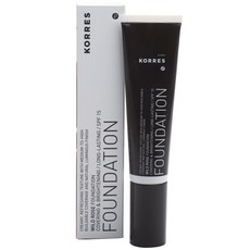 KORRES 核心野玫瑰粉底 SPF15 30ml, 1入, RF3