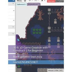 (英文圖書) 2D & 3D Game Creation with Construct 3 for Beginner 平裝版, Independently Published, 英文