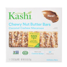 Kashi 椰子腰果奶油餅, 5入, 35g