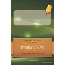 (英文圖書)Story Lines - Create Your Own Story Activity Book Plan Write and Illustrate: Un... 平裝版, Independently Published, 英文
