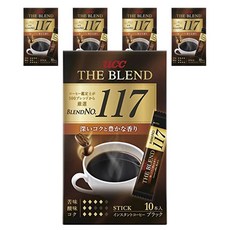 UccTheBlend The Blend 117香醇濃厚即溶咖啡粉隨身包, 5個, 10入, 2g