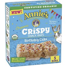 Annie's Crispy Snack Bar 生日蛋糕 5 件裝, 1個, 110g