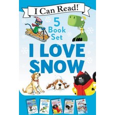(英文圖書)I Love Snow: I Can Read 5-Book Box Set: A Box of 5 Winter I Can Reads for Beginn... Boxed Set, HarperCollins, 英文, 盒裝套書