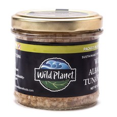 Wild Planet 罐裝油漬鮪魚, 1罐, 128g