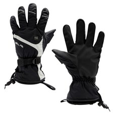 WELL FIT威飛客 進口SYNA-TEX防水透氣滑雪手套 男用, 黑M