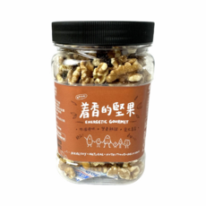着香的堅果 低溫慢烘原味核桃, 300g, 1盒裝