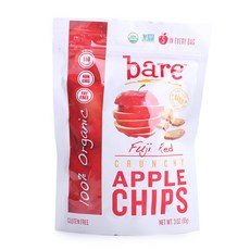 bare 無麩質烘焙富士蘋果脆片, 1包, 85g