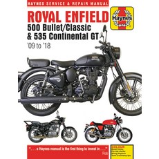 (英文圖書) Royal Enfield 500 Bullet / Classic & 535 Continental GT Haynes Service & Repair Manual: '09 t... 平裝版, Haynes Manuals, 英文