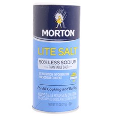 MORTON SALT 淡鹽, 1罐, 311g