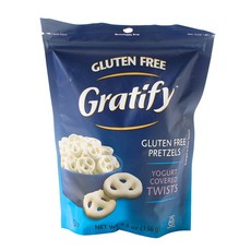 GRATIFY 無麩質優格椒鹽蝴蝶餅, 1袋, 156g