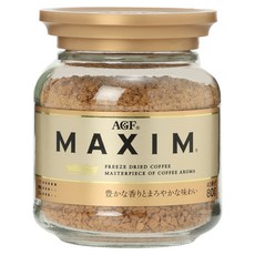 AGF MAXIM箴言金即溶黑咖啡, 1個, 1件, 80g