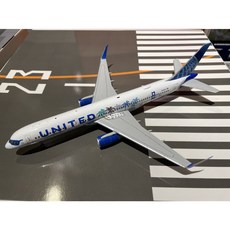 JC 1/200 美國聯合航空 UNITED AI LH2268 全金屬飛機模型 (即將絕版), 詳見包裝
