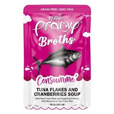 Pramy 普拉 補水救星 補水湯包 濃湯湯包 40g 犬貓適用 鮪魚蔓越莓口味, 1, 鮮魚湯+蔓越莓
