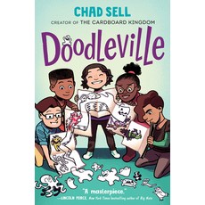 (英文圖書)Doodleville: (A Graphic Novel) 精裝版, Alfred A. Knopf Books for Y..., 英文