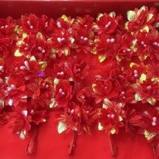 百麗的店 春仔花 居家裝飾 節慶禮品 手工藝品, 紅色, 1套