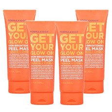 FORMULA10.0.6 亮膚去角質面膜木瓜+柑橘 100ml, 4個, 1個