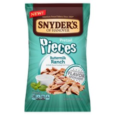 SNYDER'S 酪乳牧場椒鹽脆餅, 1包, 283.5g