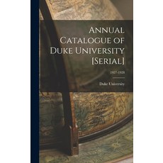 (英文圖書) Annual Catalogue of Duke University [serial]; 1927-1928 精裝版, Hassell Street Press, 英文