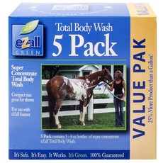 Ezall Green Super Concentrate Total Body Wash Livestock Subsidiaries 118.3ml 5 件裝, 1個