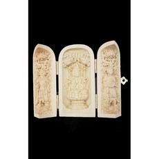 弘喧 三開盒千手觀音佛像 佛龕 現貨供應 精緻雕工 居家擺件, 詳見包裝