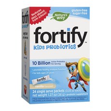 Nature's Way 加強版益生菌 香草口味, 1盒, 24包