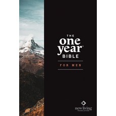 (英文圖書) NLT the One Year Bible for Men (Hardcover) 精裝版, Tyndale House Publishers, 英文