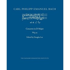 (英文圖書) Concerto in D Major Wq 45 平裝版, Independently Published, 英文