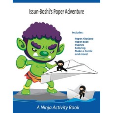 (英文圖書)Issun-Boshi's Paper Adventure: A Ninja Activity Book 平裝版, Independently Published, 英文
