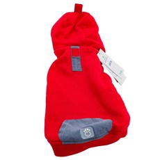 elasto-fit 狗連帽衫, 紅色的