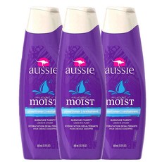 aussIe 保濕潤髮乳, 3個, 400ml