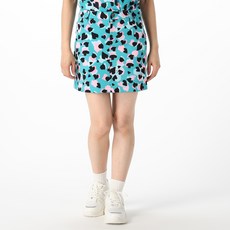PinkynDianne 女款動物花紋印花高爾夫球裙