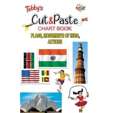 (英文圖書) Tubbys Cut & Paste Chart Book Flags Monuments of India Actions 平裝版, Diamond Pocket Books Pvt Ltd, 英文