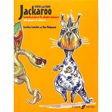 【凱翊 Faber Music】Jackaroo小提琴與鋼琴樂譜 初學者適用 奇幻樂曲 附塗色圖片