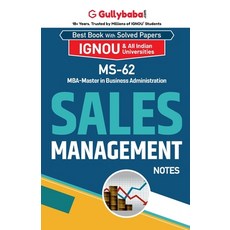 (英文圖書) MS-62 Sales Management 平裝版, Gullybaba Publishing House ..., 英文