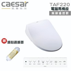 凱撒衛浴 caesar 瞬熱式電腦馬桶座 easelet 逸潔電腦馬桶座 TAF220 無線遙控款, 單純送貨商品