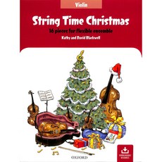 【凱翊 OXFORD】聖誕小提琴教材：String Time Christmas，16首合奏樂曲，輕鬆學音樂, OXFORD, StringTime聖誕16首小提琴重奏