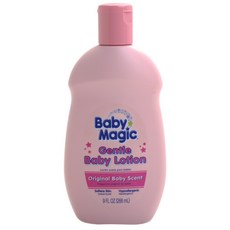 Baby Magic 溫和乳液 爽身粉香味, 1瓶, 266ml