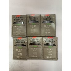 永昇縫紉 工業拷克車針DC系列 (ORGAN NEEDLES), 1個