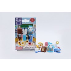 IWAKO 造型橡皮擦-文具系列(盒裝) 日本製, 1組