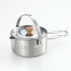 OS Co. Ltd.戶外細把手水壺 14cm, 1個, 銀