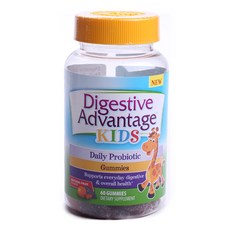 Digestive Advantage 孩童用益生菌軟糖, 60顆, 1罐