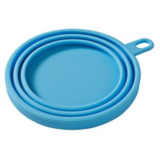 怪獸部落LitoMon 寵物罐頭保鮮蓋(五色) 罐頭蓋 保鮮 萬用蓋 寵物 罐頭 MIT 日本食品級矽膠, 藍色